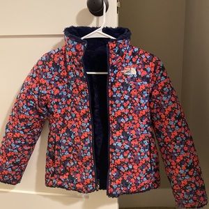 North Face girls Mossbud coat size 7/8 S